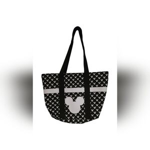 Disney Mickey and Minnie Mouse Icon Polka Dot Travel Beach Tote